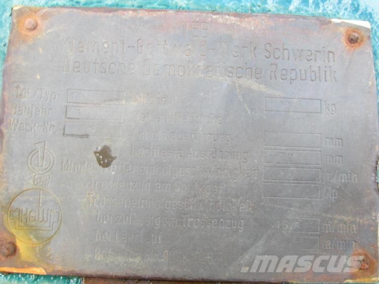  Capstan spil VEB 1AVSP IV Guinchos, elevadores e elevações de materiais
