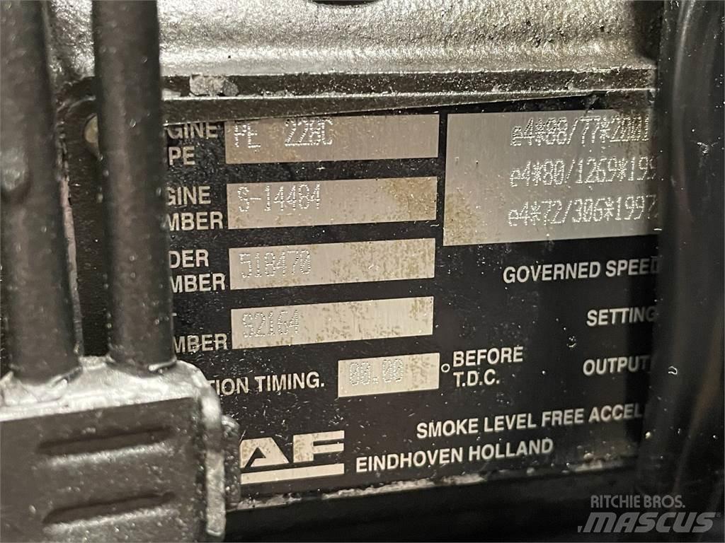 DAF PE228C motor Motores