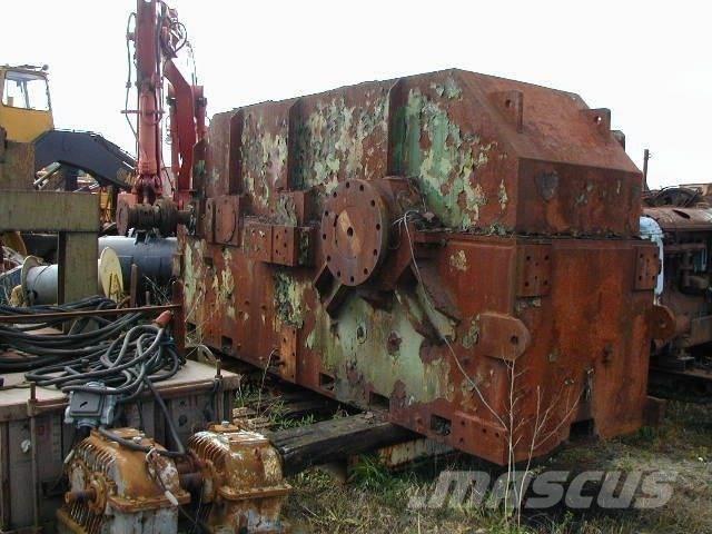  Dobbel tromle spil Guinchos, elevadores e elevações de materiais
