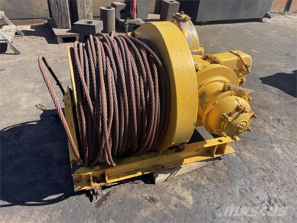  El-spil med gear og bremse Guinchos, elevadores e elevações de materiais
