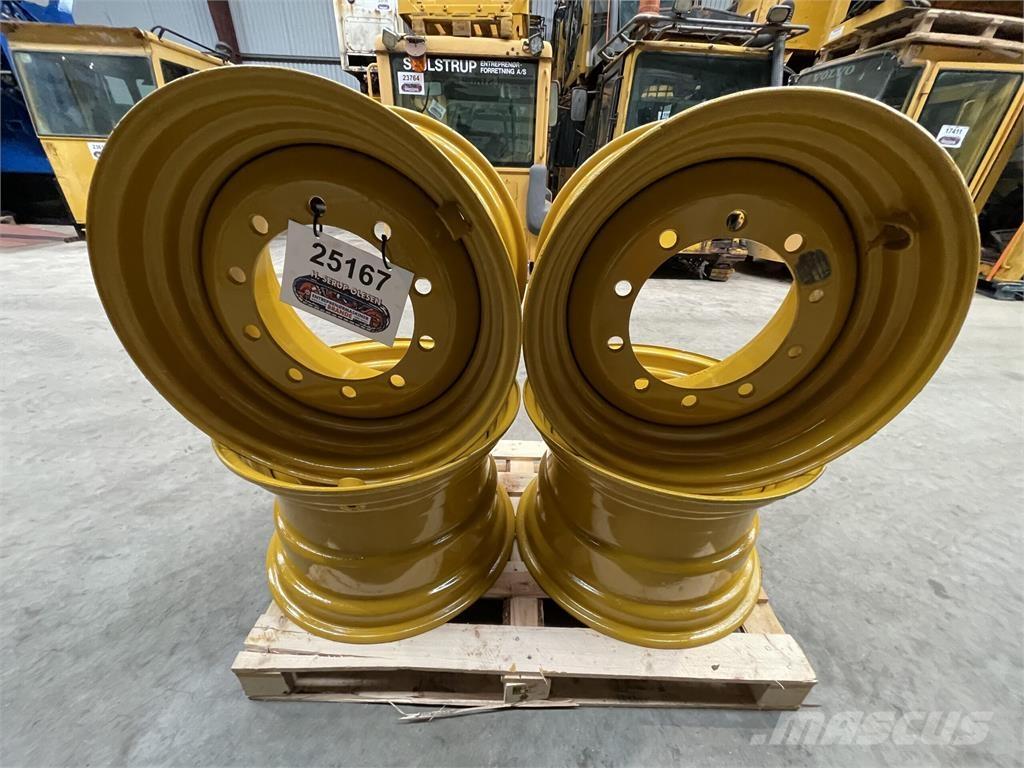  Fælge ex. Hydrema 906-926 Pneus