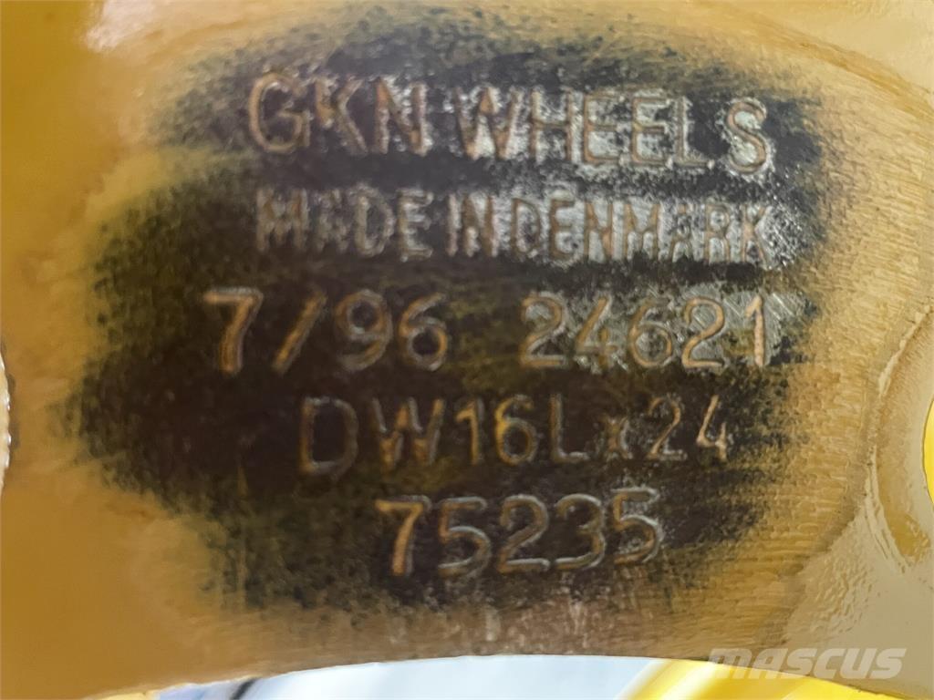  Fælge ex. Hydrema 906-926 Pneus