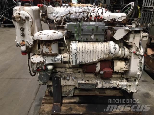 Foden type FD6 motor Motores