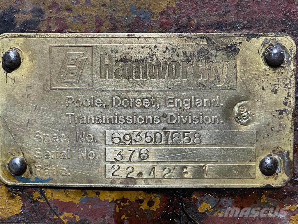  Frontaksel ex. Hydrema 806 Eixos