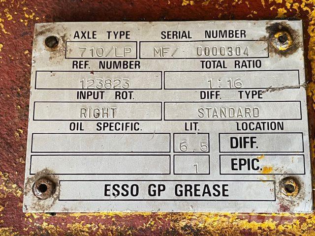  Frontaksel ex. MF50HX Eixos