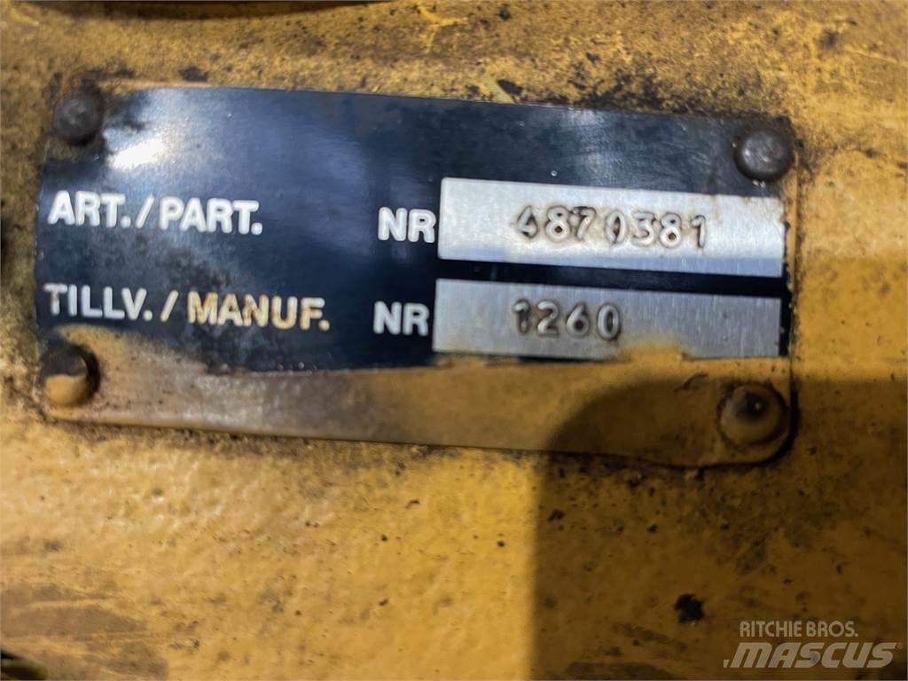  Frontaksel ex. Volvo L70 Eixos