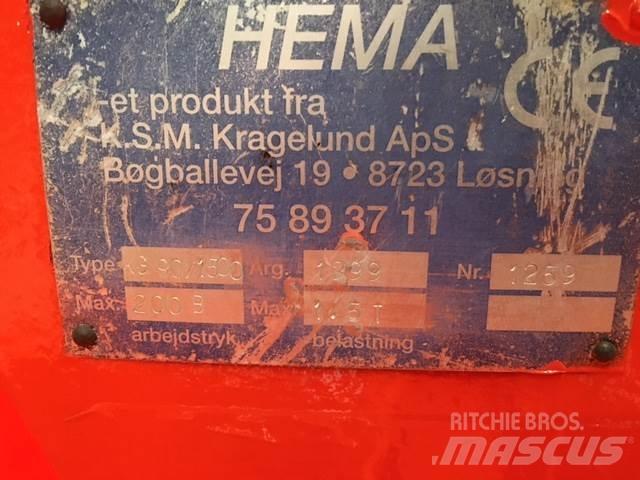 Hema KG90/1500 lossegrab Garras