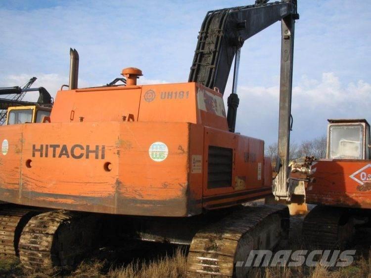 Hitachi UH 181 til ophug Escavadeiras de esteiras