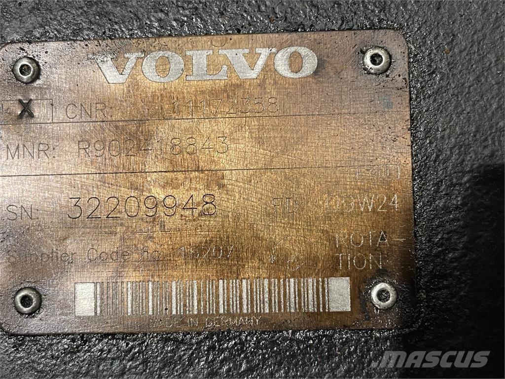  Hydr. pumpe ex. Volvo L120F Hidráulica