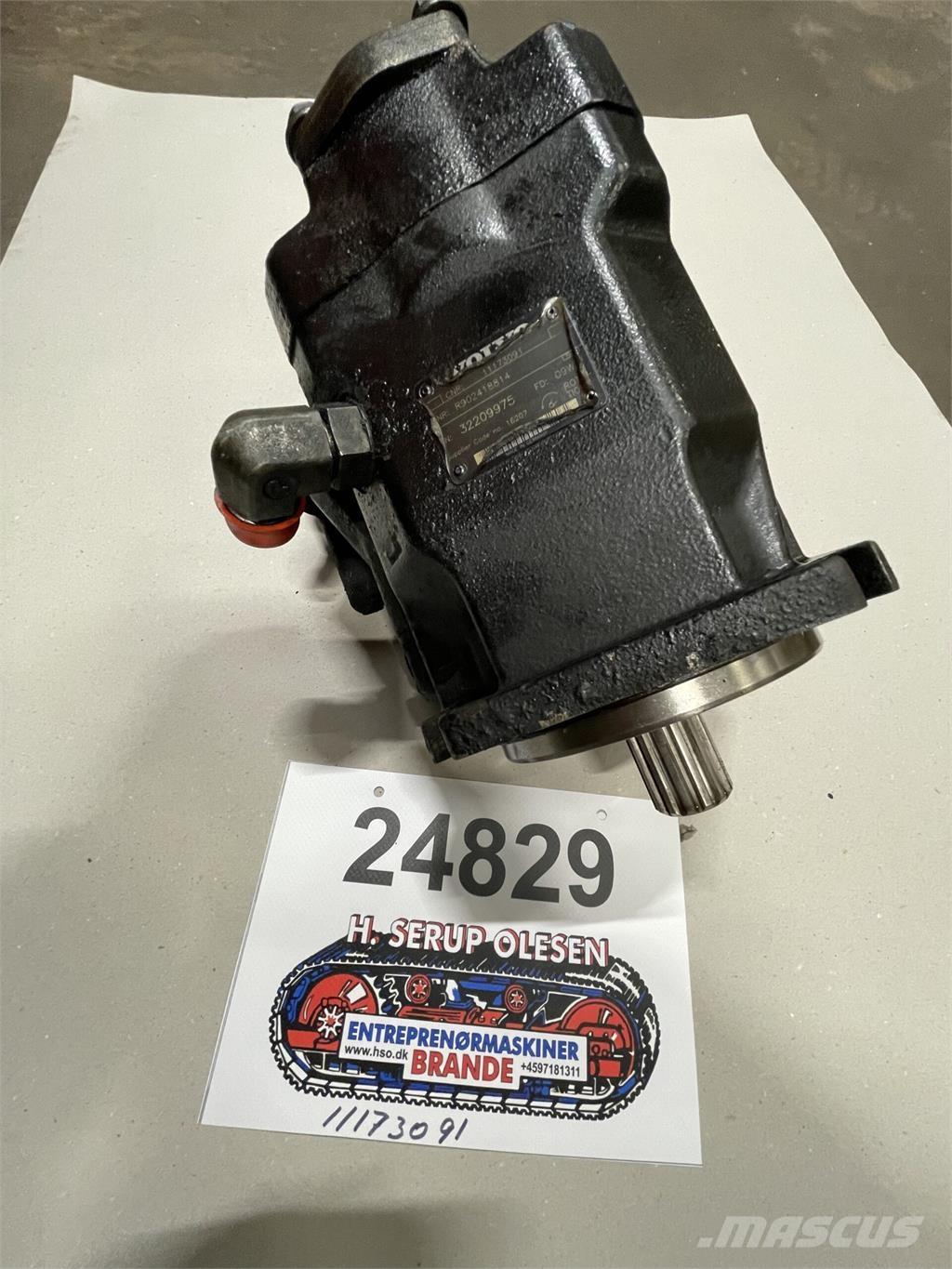  Hydr. pumpe ex. Volvo L120F Hidráulica