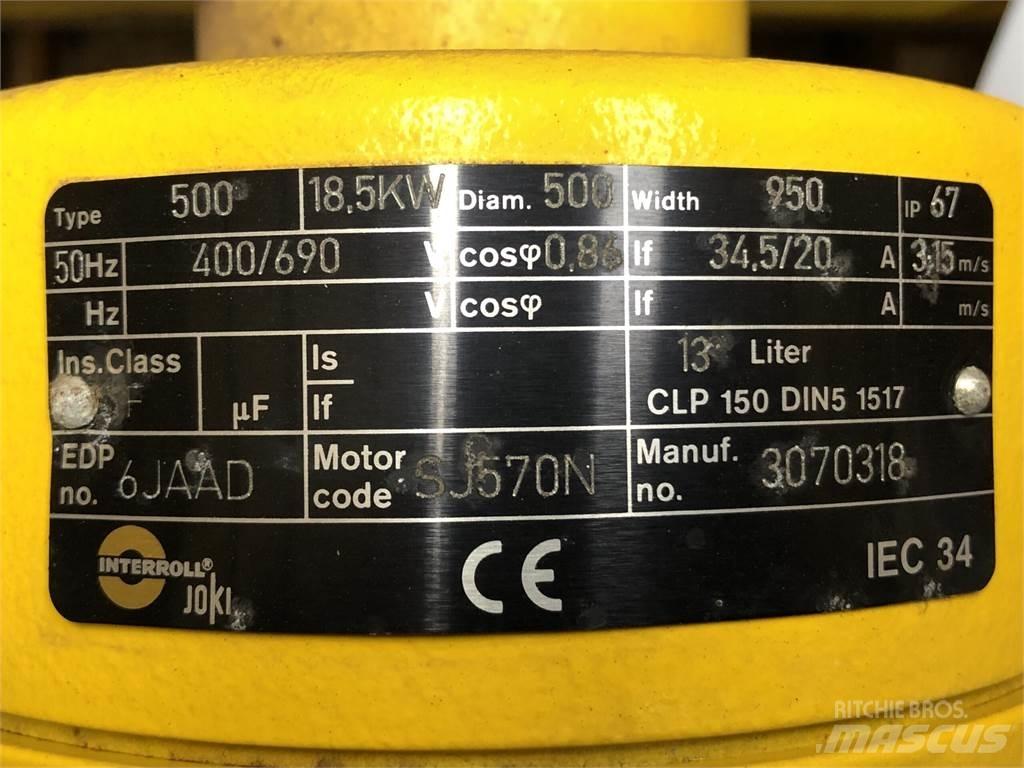 Joki Tromlemotor Type 500 Transportadores