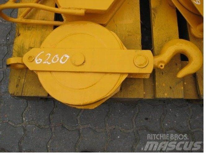  Kasteblok - ca. 5 ton Peças e equipamento de gruas