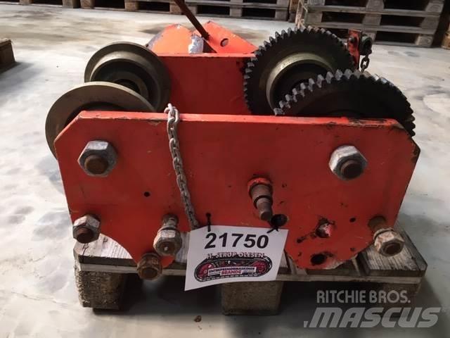  Kran løbekat og mek. talje Peças e equipamento de gruas