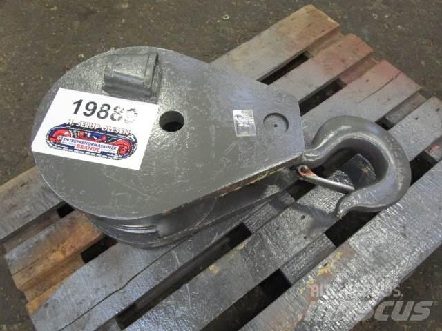  Kranblok ex. Poclain 2309 Peças e equipamento de gruas