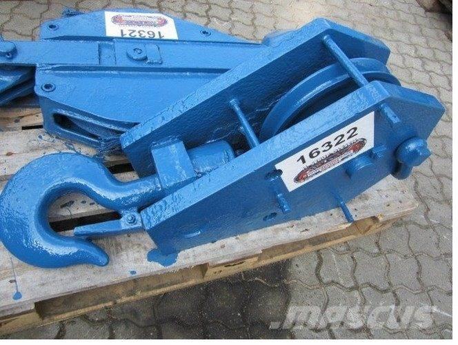  Krankrog - 1 wirehjul Peças e equipamento de gruas