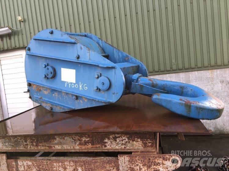  Krankrog - 3 wirehjul Peças e equipamento de gruas