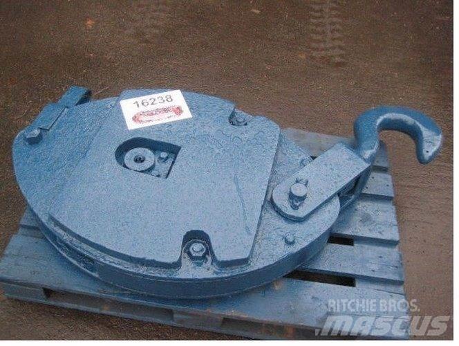  Krankrog ca. 10 ton Peças e equipamento de gruas