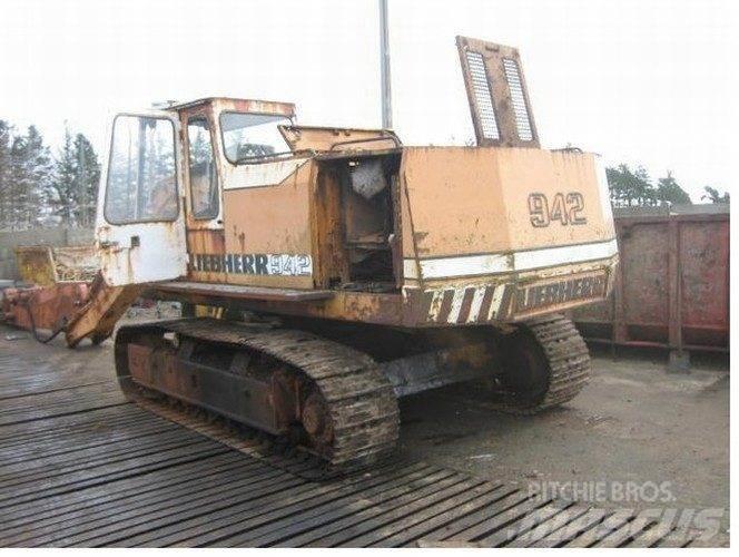 Liebherr R942 - til ophug Escavadeiras de esteiras