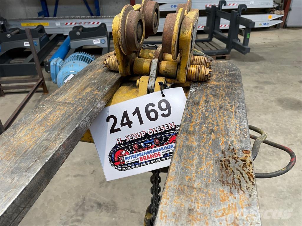  Liftket el-kædetalje - 1 ton Peças e equipamento de gruas