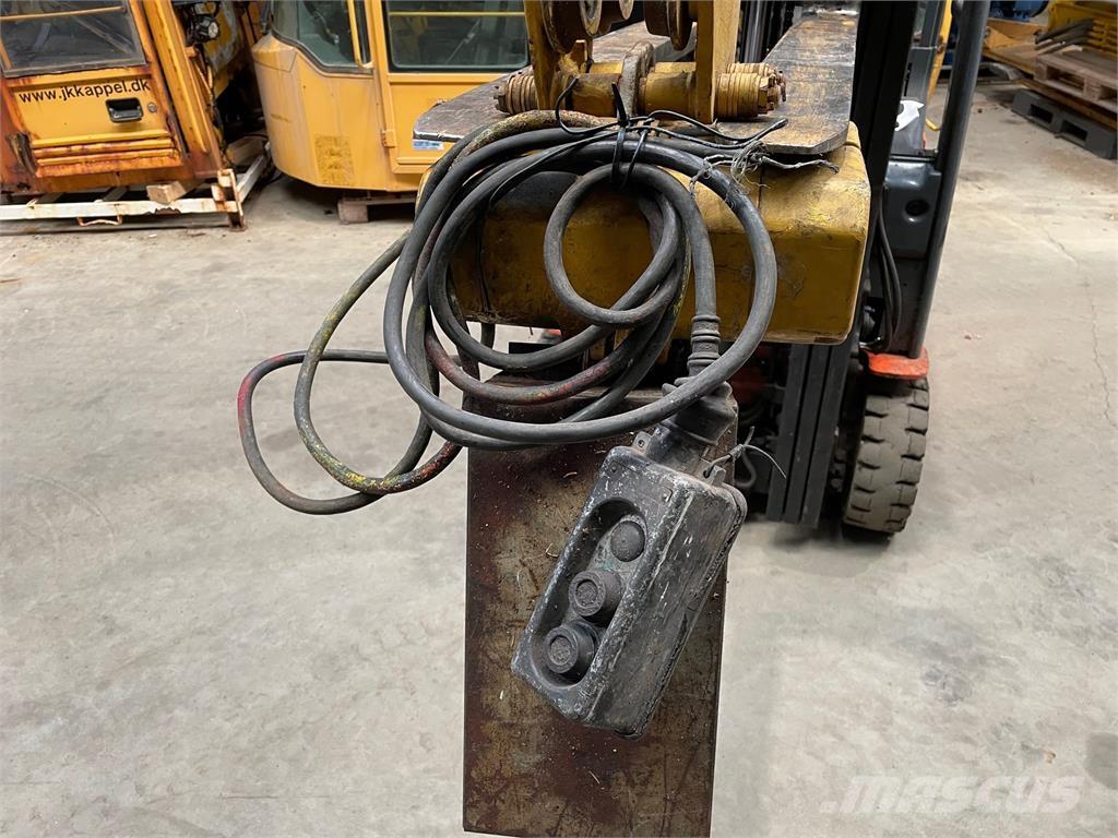  Liftket el-kædetalje - 1 ton Peças e equipamento de gruas