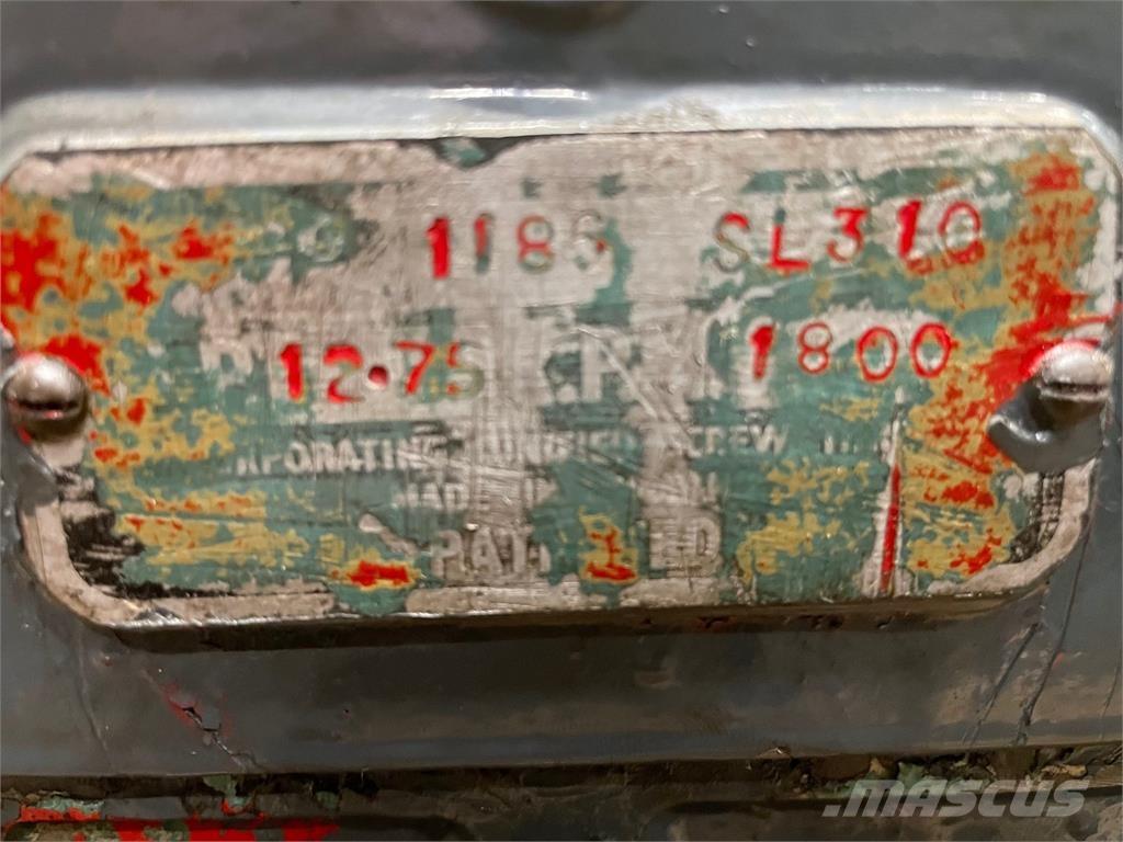 Lister Dursley SL3 motor Motores