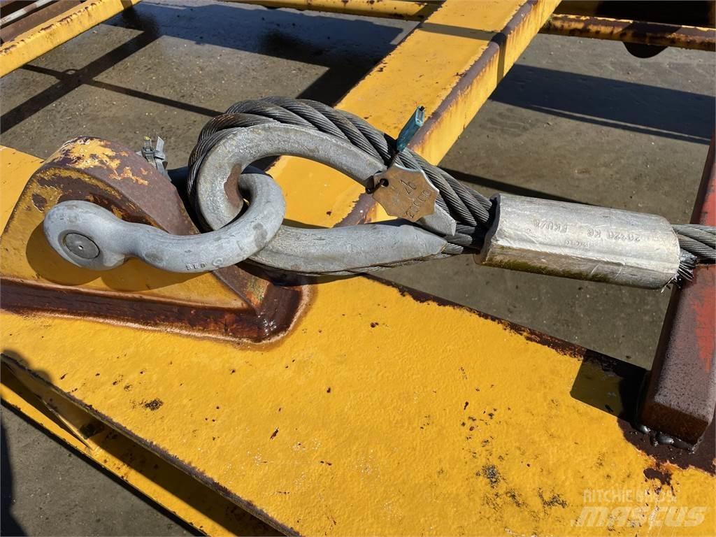  Løfteåg 42 ton Peças e equipamento de gruas