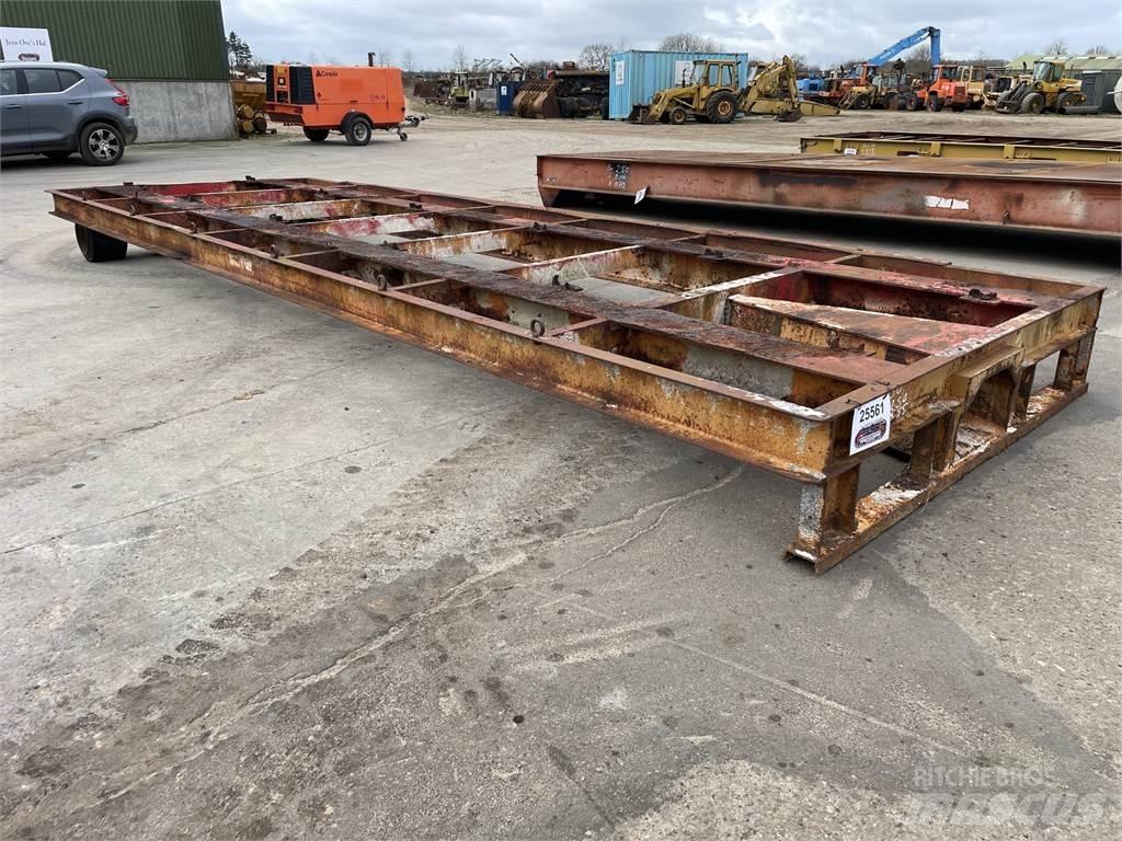 Mafi trailer 20ft - 25 ton Semi Reboques Carga Baixa