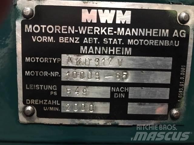 MWM KAD 312V motor Motores
