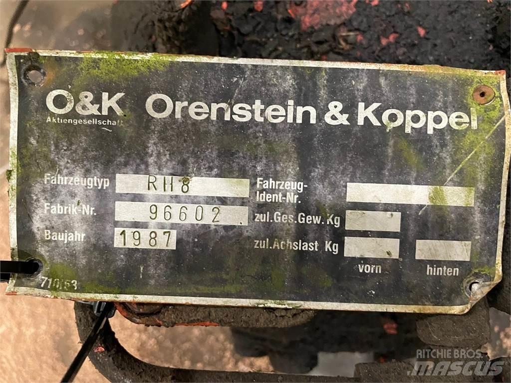 O&K RH8 Køregear Transmissăo