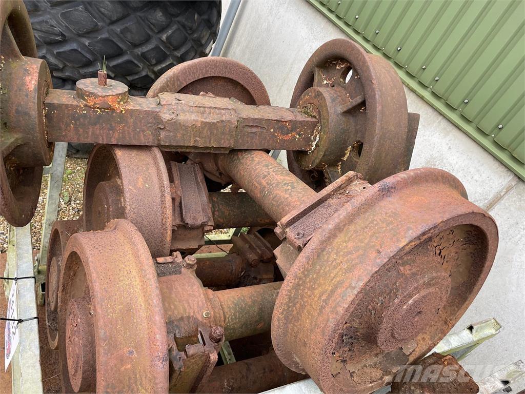  Skinnehjul ø450 mm + flange Pneus