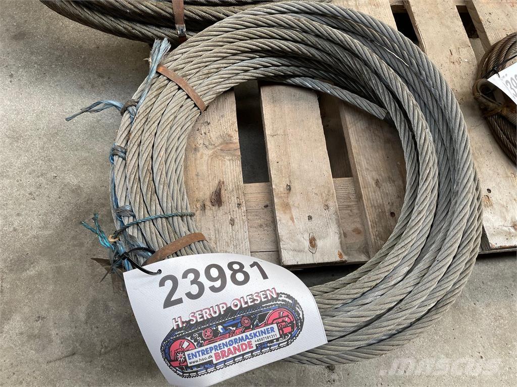  Stålwire Ø16 mm Peças e equipamento de gruas