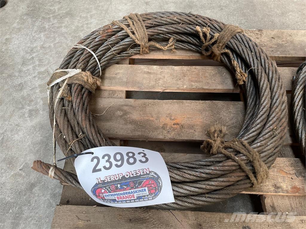  Stålwire Ø27 mm Peças e equipamento de gruas