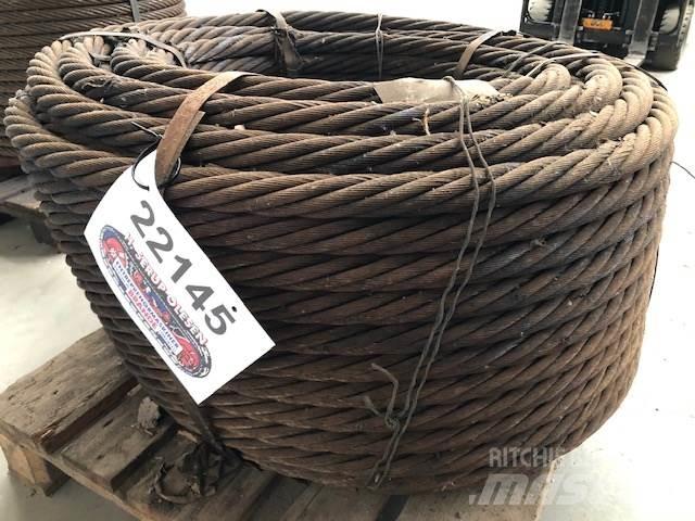  Stålwire Ø37 mm Peças e equipamento de gruas