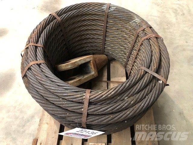  Stålwire Ø42 mm Peças e equipamento de gruas