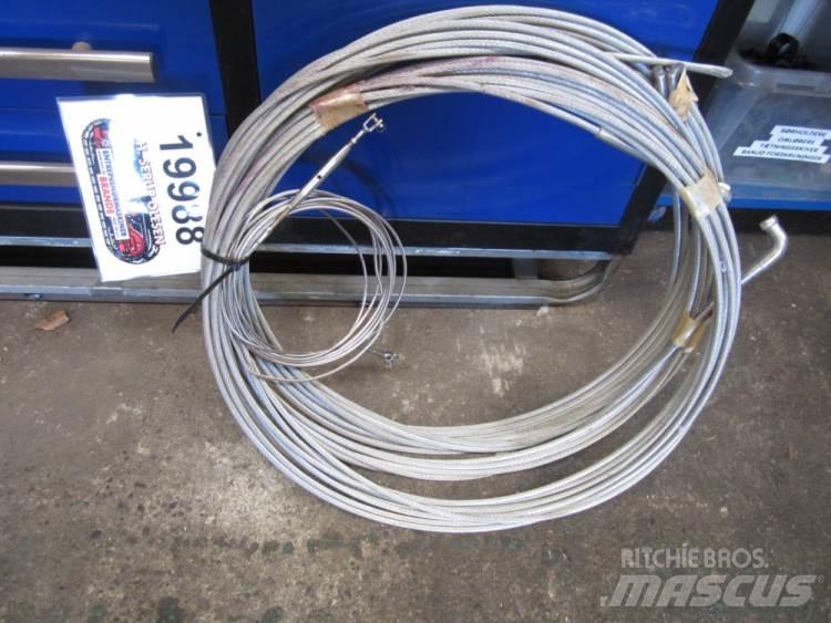  Stålwire Ø6 mm, rustfri Peças e equipamento de gruas