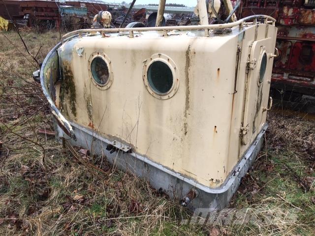  Styrehus, aluminium - ex Svend Unidades Motores Marítimos