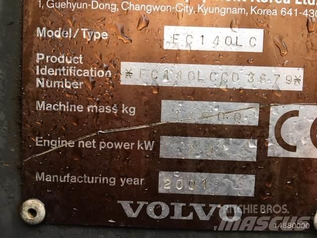 Volvo EC140LC Escavadeiras de esteiras