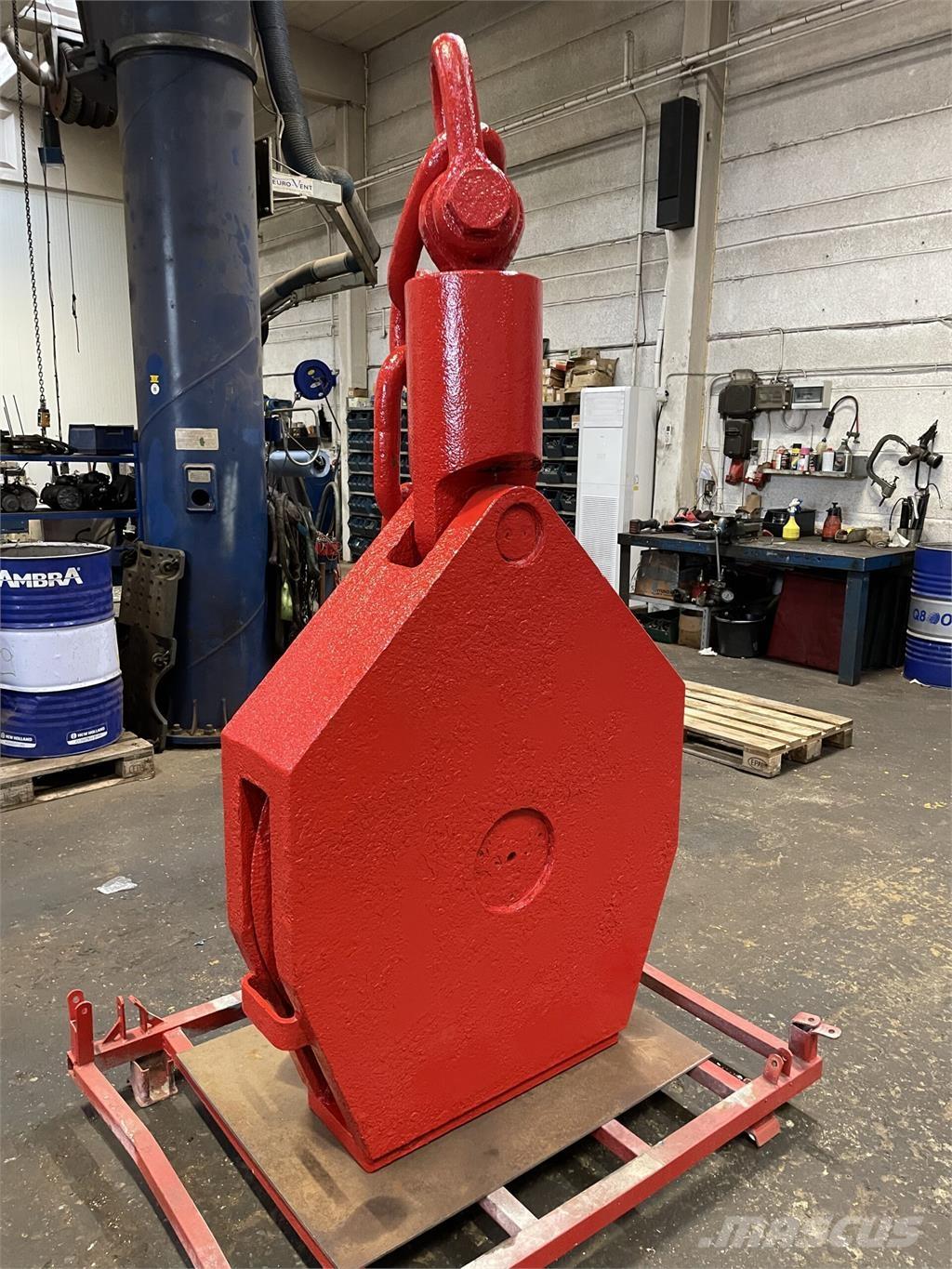  Wireblok - ca. 100 ton Peças e equipamento de gruas