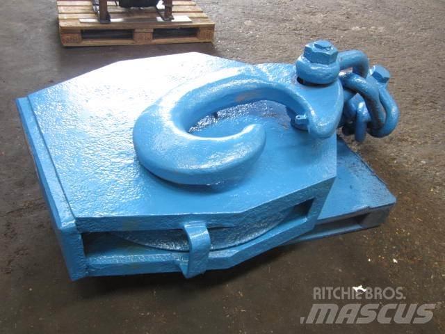  Wireblok - ca. 50 ton Peças e equipamento de gruas
