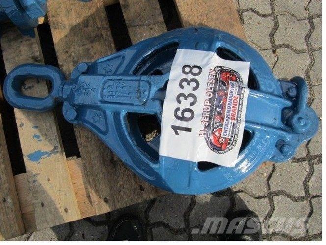  Wireblok - med svirvel - 5 ton Peças e equipamento de gruas