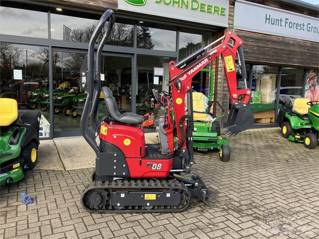 Yanmar SV08 Escavadeiras de esteiras