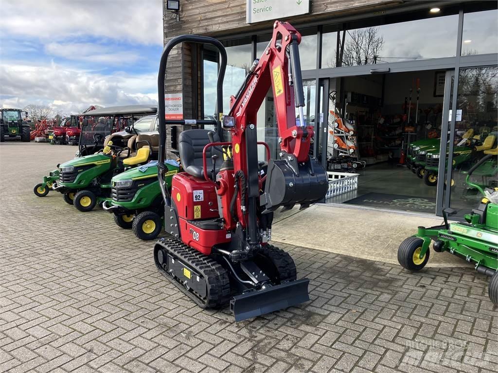 Yanmar SV08 Escavadeiras de esteiras