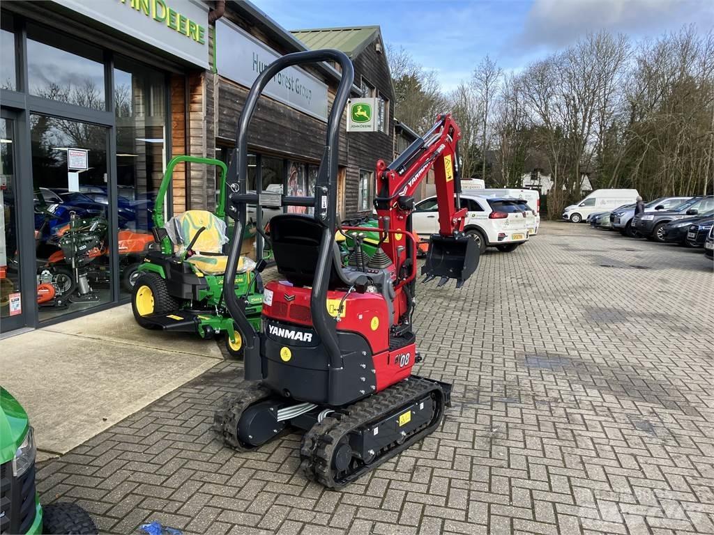 Yanmar SV08 Escavadeiras de esteiras