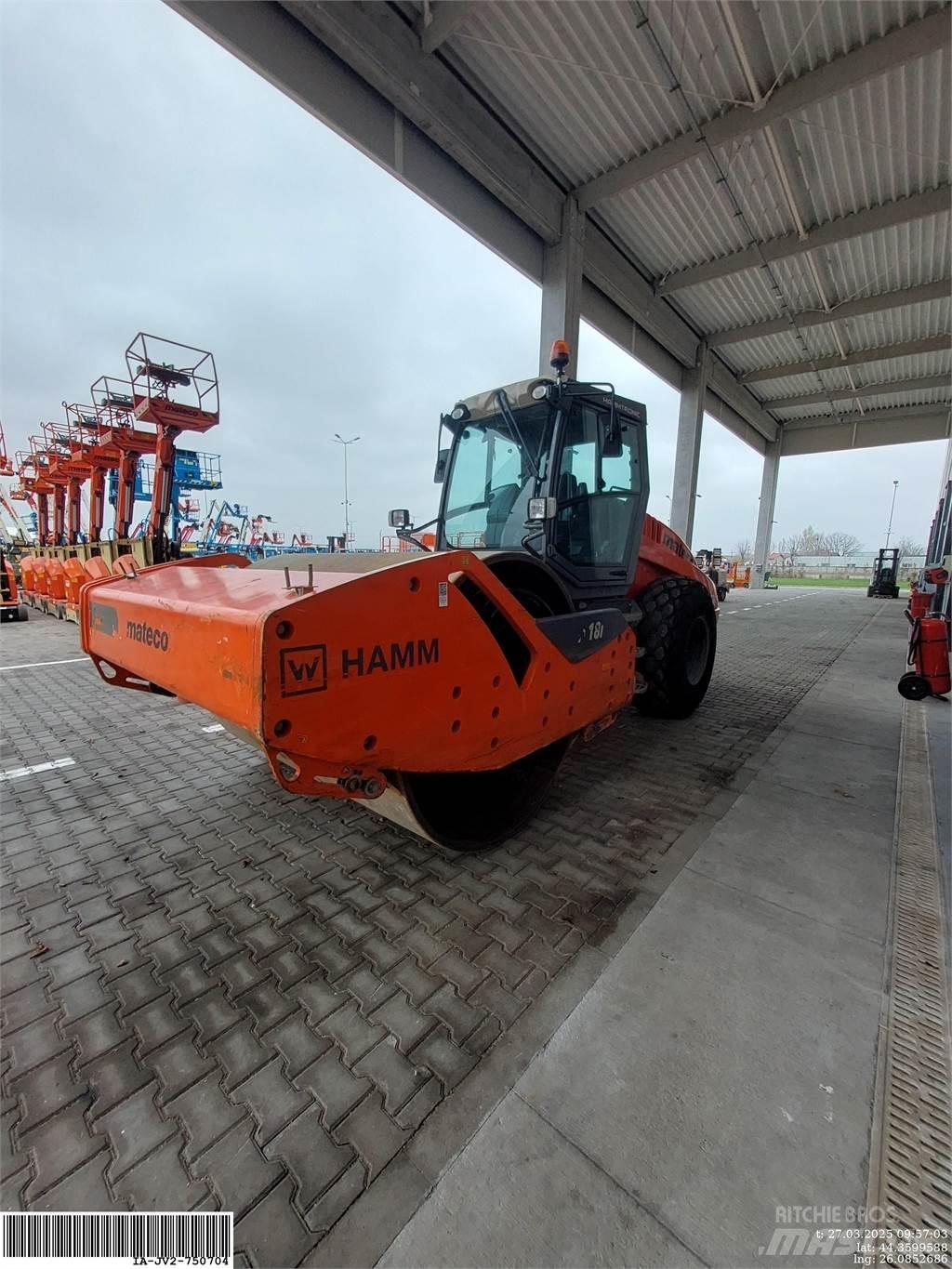 Hamm H 18i 18t Cilindros Compactadores - Outros