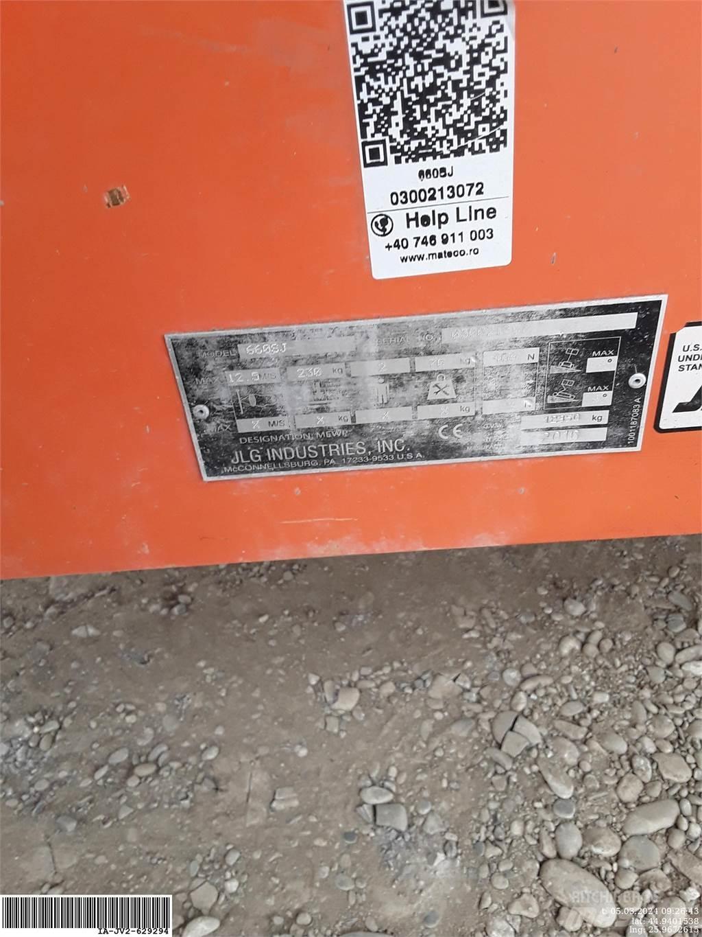 JLG 660SJ Elevadores braços articulados