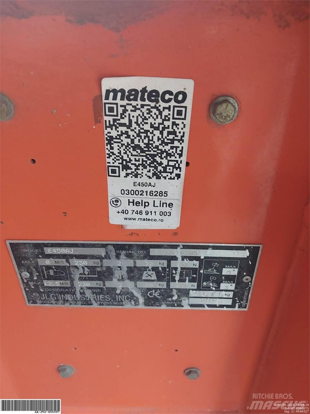 JLG E450AJ Elevadores braços articulados