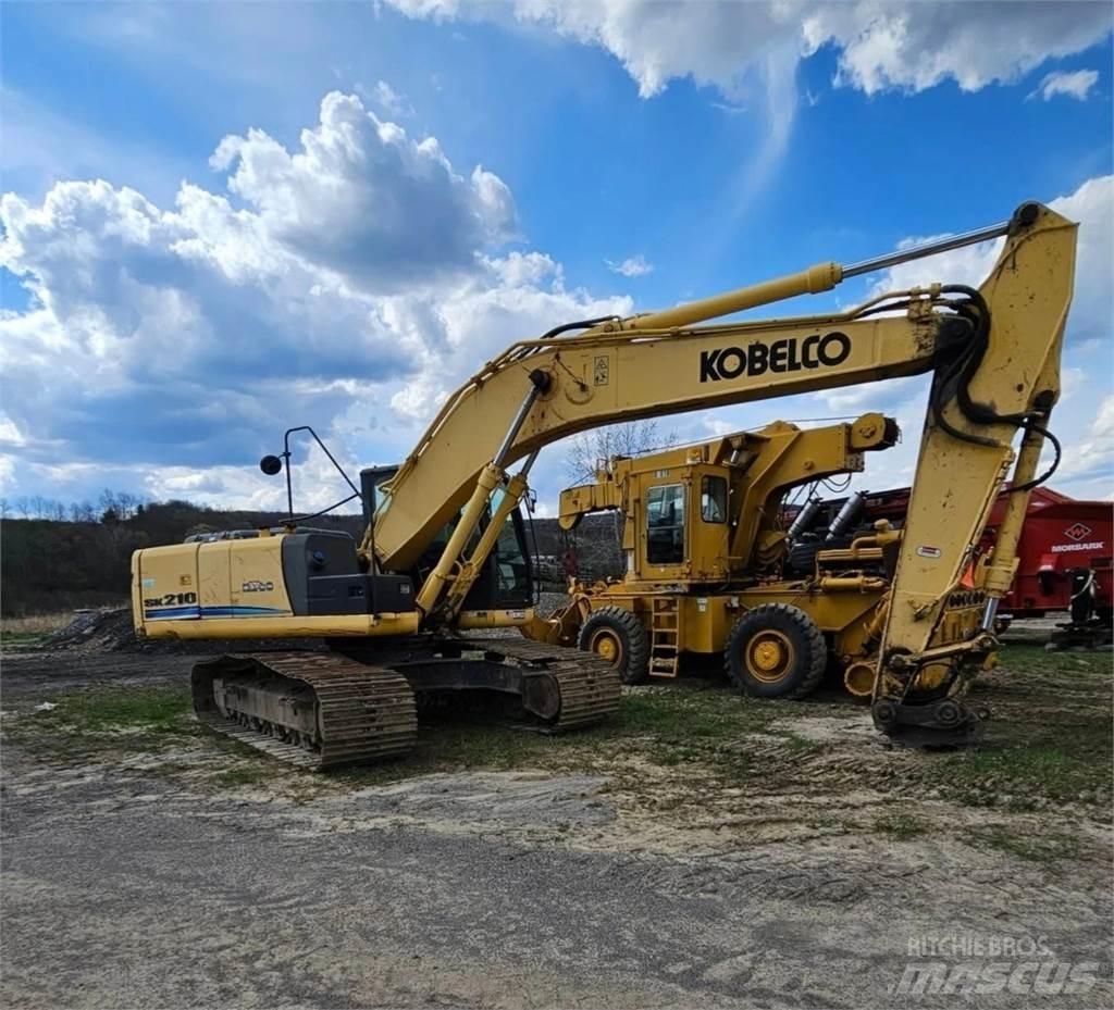 Kobelco Sk210LC Escavadeiras de esteiras