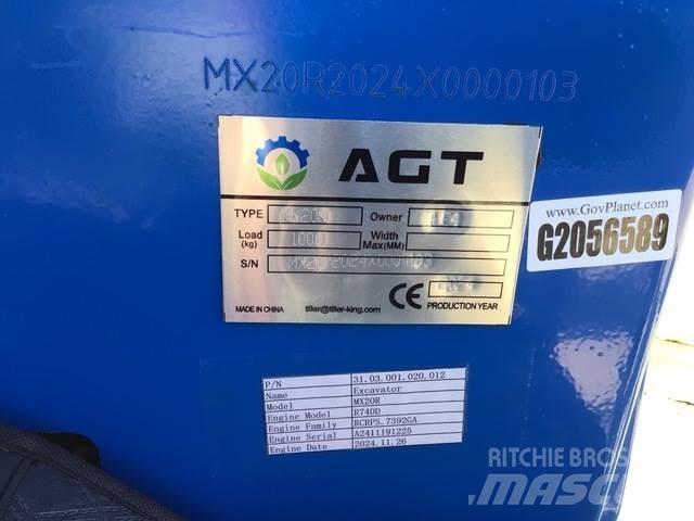 AGT MX20R Escavadeiras de esteiras