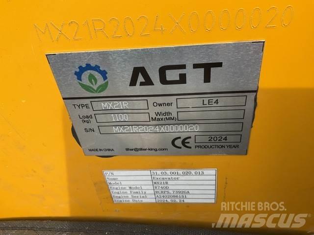 AGT MX21R Escavadeiras de esteiras
