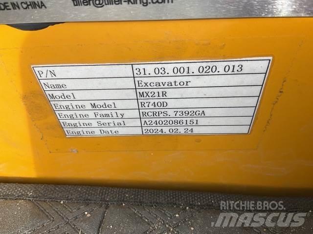 AGT MX21R Escavadeiras de esteiras